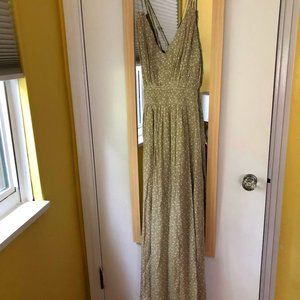 Abercrombie Double-Strap Babydoll Maxi Dress